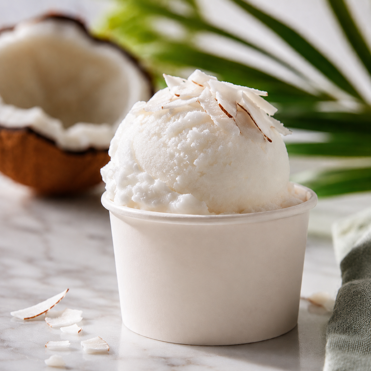 Coconut Sorbet - Vegan / Dairy-Free