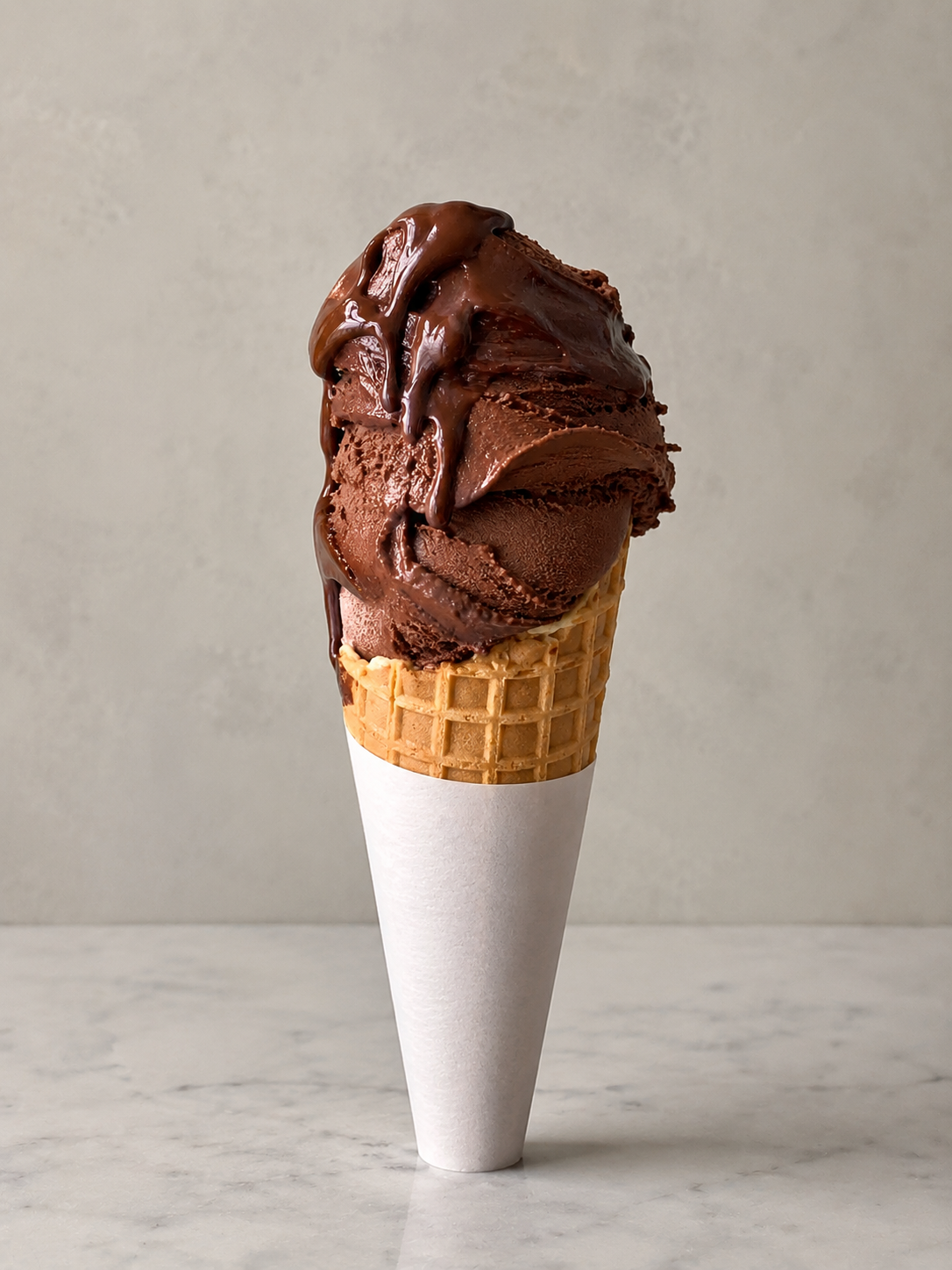 Gianduia (Dark Chocolate-Hazelnut) - Nut-Based Gelato